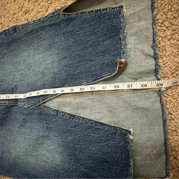 Zara Front Slit Denim Pencil Tube Size Medium - Picture 8 of 8